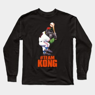 Godzilla vs Kong - Official Team Kong Baseball Long Sleeve T-Shirt